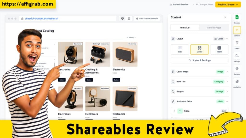 Shareables Review