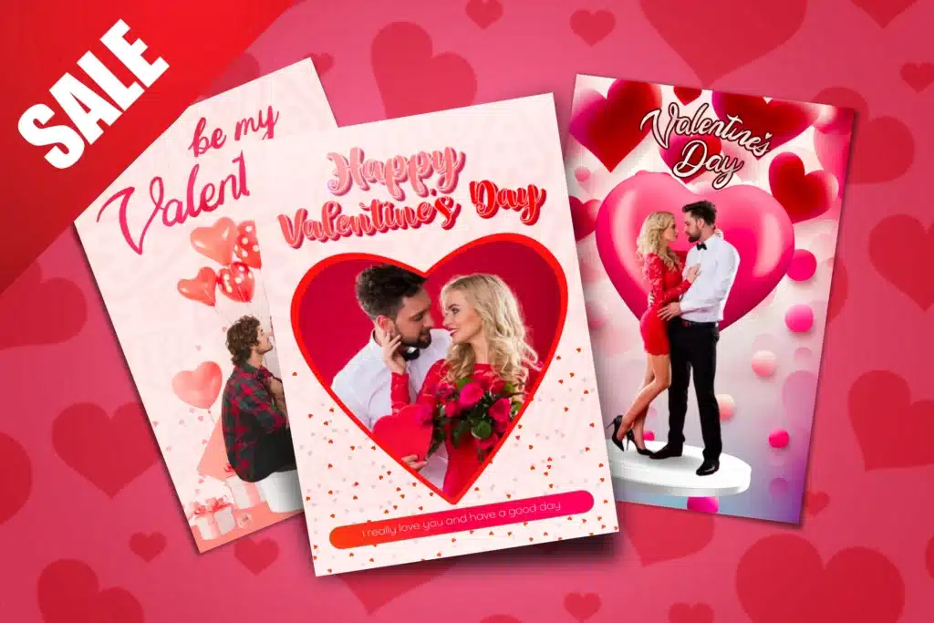 Valentine’s Day card design